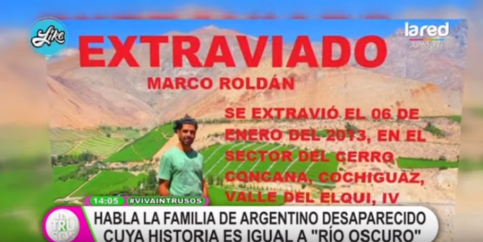 marco roldan desaparecio hace seis años en camping rio magico