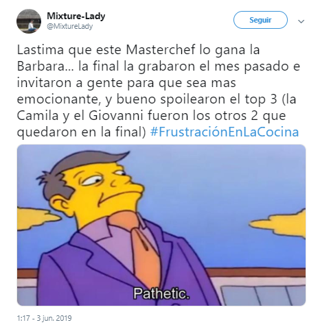 Canal 13 sobre supuesta filtración de ganador de MasterChef