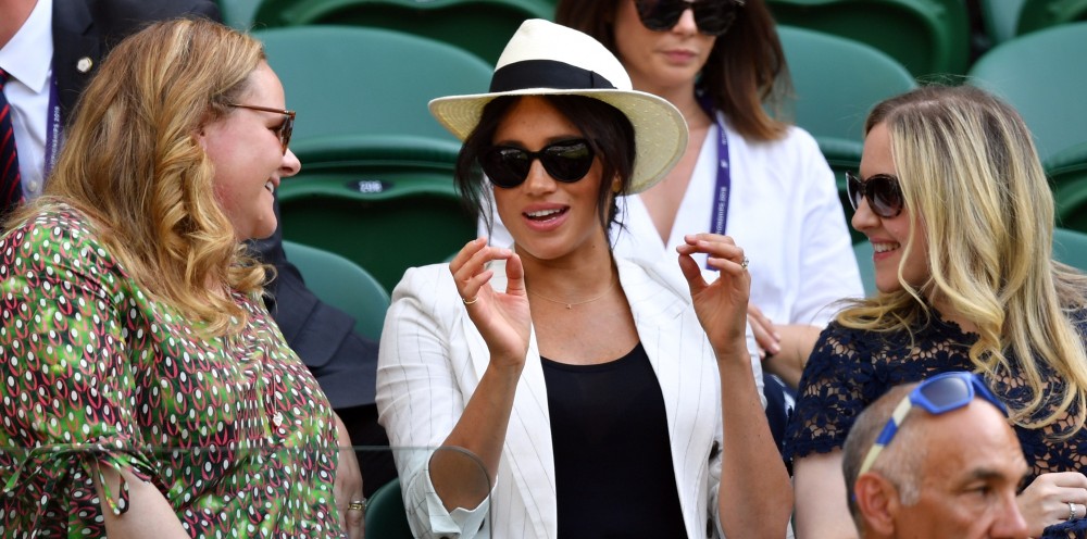 Meghan Markle rindió homenaje a su hijo Archie con adorable detalle en su look en Wimbledon