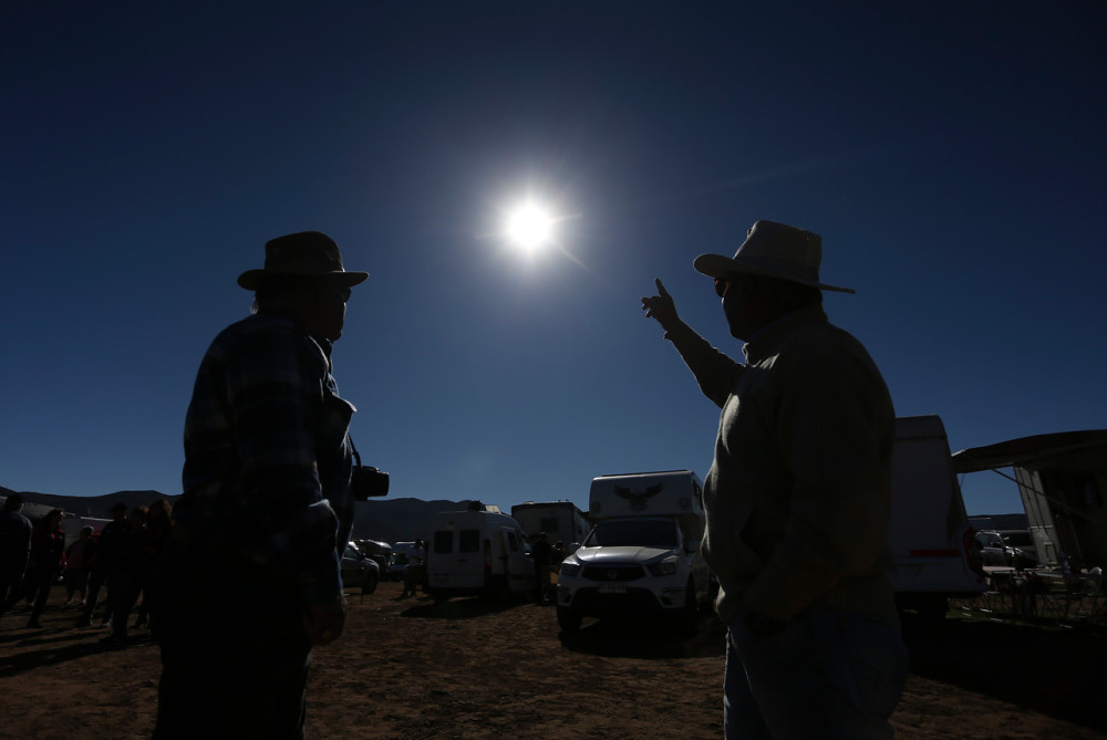 Eclipse total: turista de 76 años se descompensó en Valle del Elqui