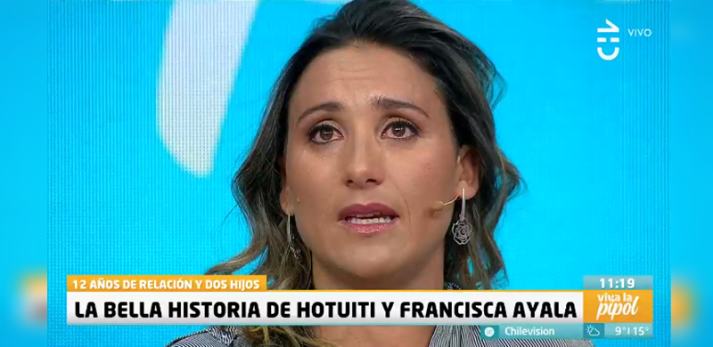 Fran Ayala se emocionó en Viva la Pipol: recordó primera vez que su hijo mayor llamó papá a Hotuiti