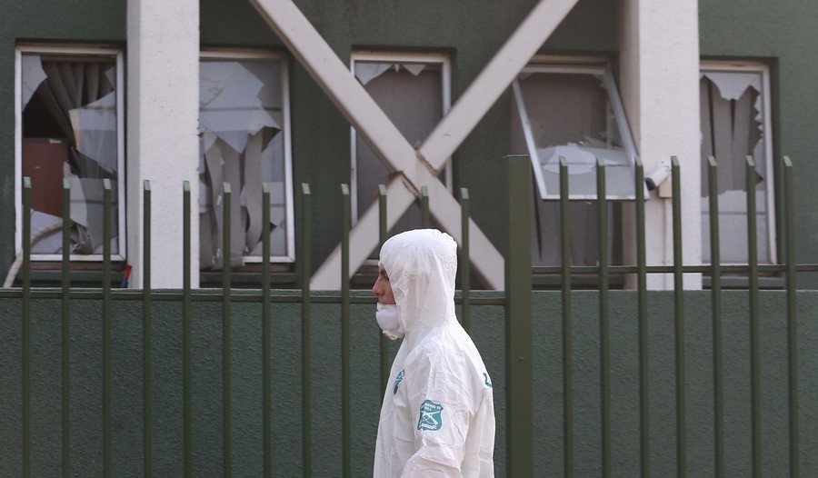 explosion comisaria huechuraba