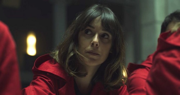 belen cuesta en la casa de papel