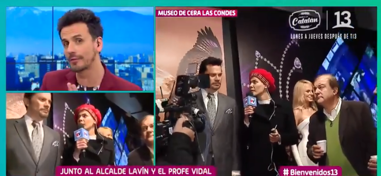 Tonka Tomicic se emocionó al ver figura de Felipe Camiroaga en Museo de Cera: 