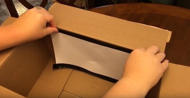 como hacer caja oscura para eclipse sol