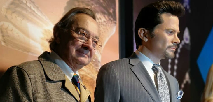 Camiroaga, la figura más fotografiada del Museo de Cera: su papá y amigo diseñador se emocionaron