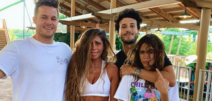 Cami Gallardo y sus divertidas postales de vacaciones junto a su pololo, Tini y Sebastián Yatra