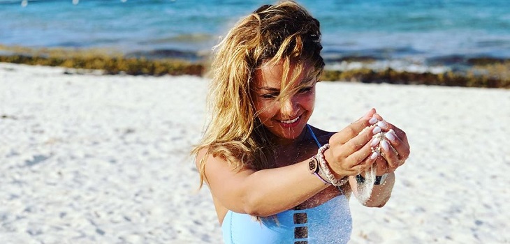 Carla Pardo recibió ácidas críticas en inocente foto de sus vacaciones: ella respondió con ironía