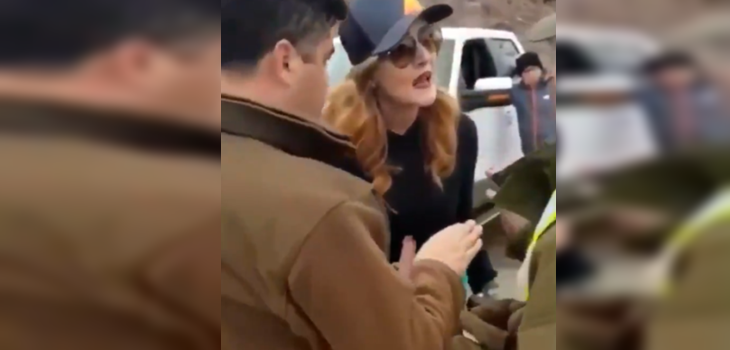 Catalina Pulido se enfrentó a Carabineros tras ser sorprendida manejando sin cinturón: fue detenida