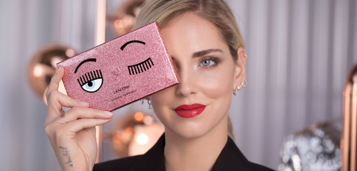 Mucho rosa y brillos: los básicos imprescindibles de la línea de maquillaje de Chiara Ferragni