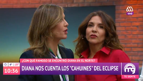 Diana Bolocco no se olvida de Canal 13 y sufre fail en pleno Mucho Gusto