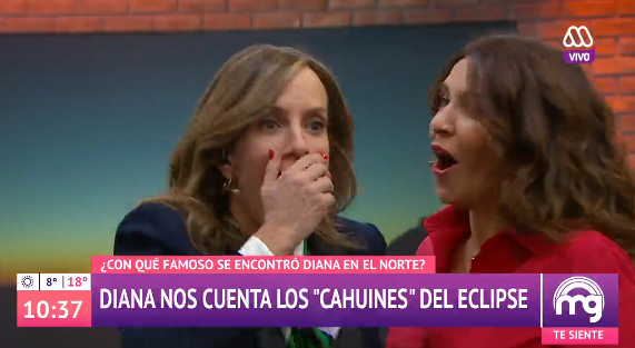 Diana Bolocco no se olvida de Canal 13 y sufre fail en pleno Mucho Gusto