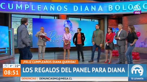 El osado regalo de Luis Jara para Diana Bolocco en su cumpleaños