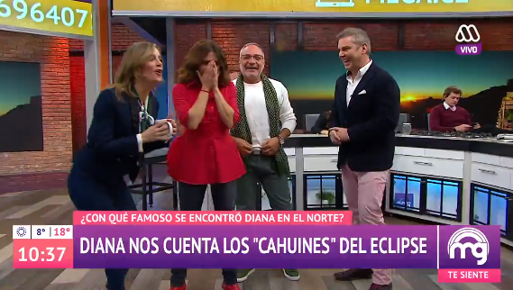 Diana Bolocco no se olvida de Canal 13 y sufre fail en pleno Mucho Gusto