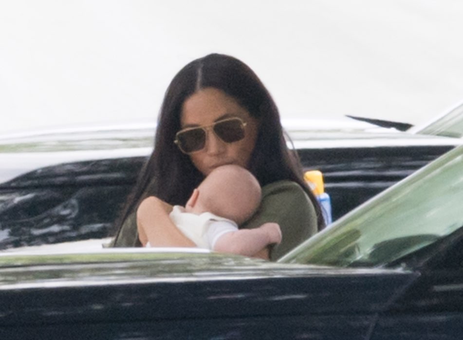 Primera aparición pública de Harry, Meghan Markle y su hijo Archie
