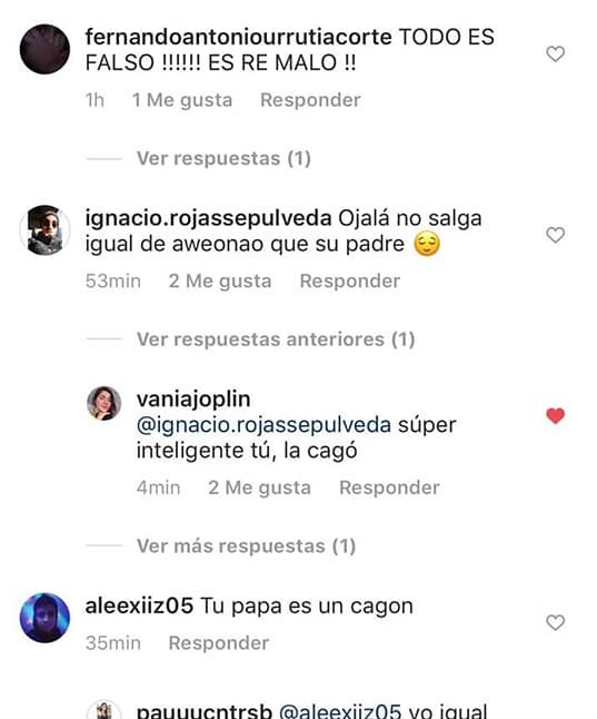 Gabriel Arias y su hijo recibieron horribles insultos en redes sociales