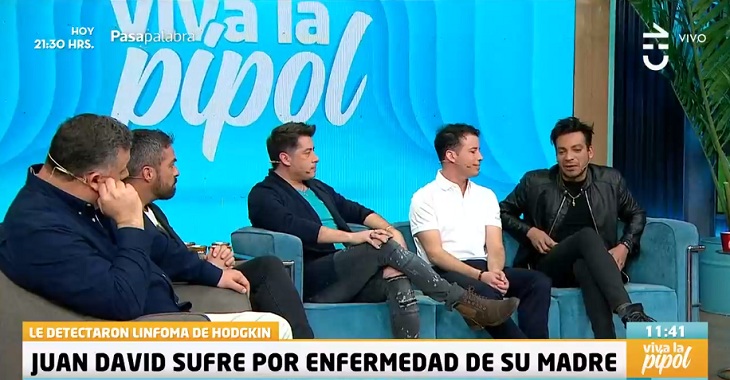 Juan David visito viva la pipol