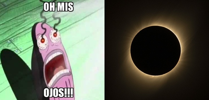 ¿Alguien no usó lentes? Eclipse solar total desató ola de memes en redes sociales