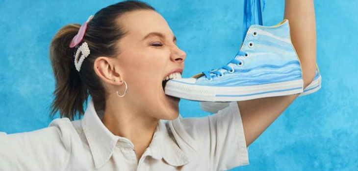 Converse lanza colaboración con Millie Bobby Brown: puedes elegir estampado y cordones de zapatillas