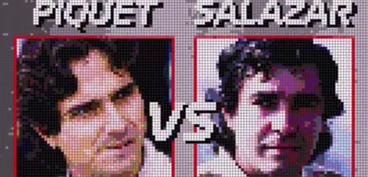 La parodia gamer que hizo la Fórmula 1 de Eliseo Salazar: recordó icónica pelea con Nelson Piquet