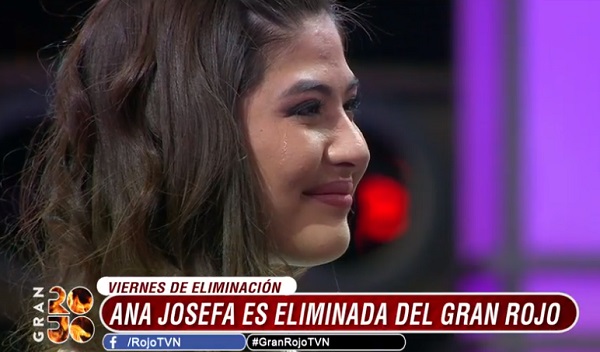 ana josefa lópez se fue de rojo