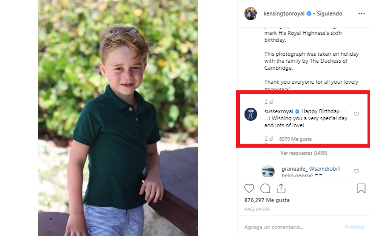 Harry y Meghan criticados por mensaje de cumpleaños "irrespetuoso" al príncipe George 