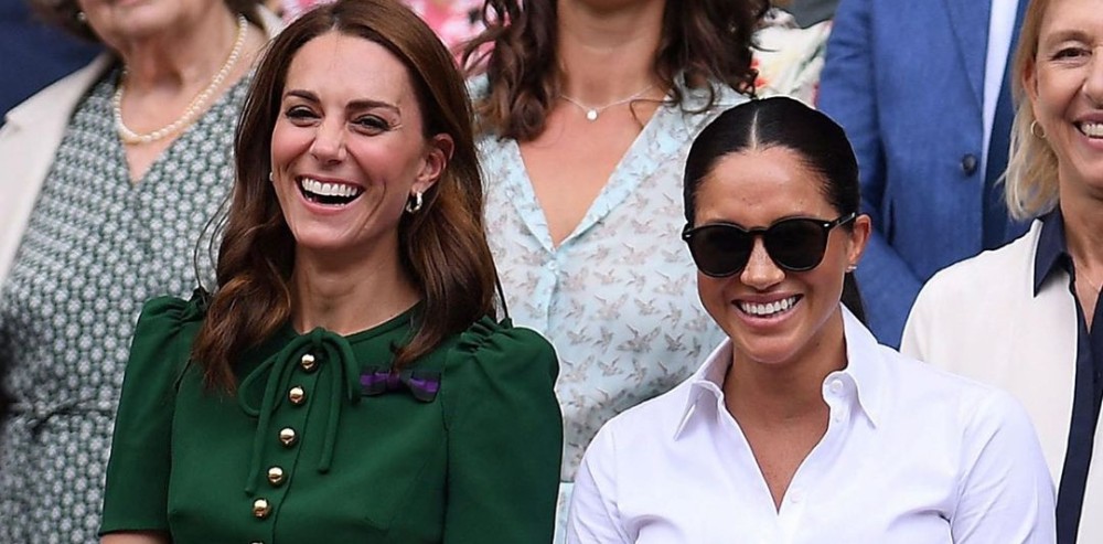 El tierno gesto de Kate Middleton con Meghan Markle en Wimbledon que derriba rumores de enemistad