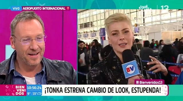 cambio de look de tonka tomicic