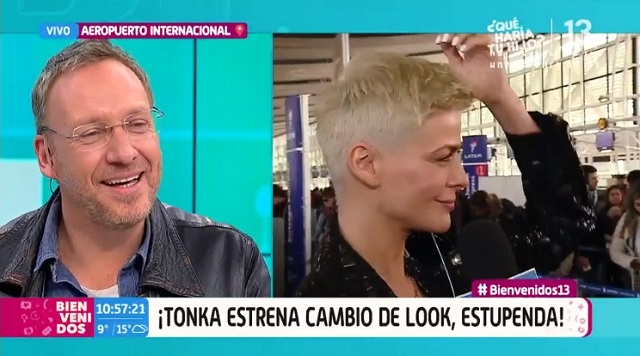 cambio de look de tonka tomicic