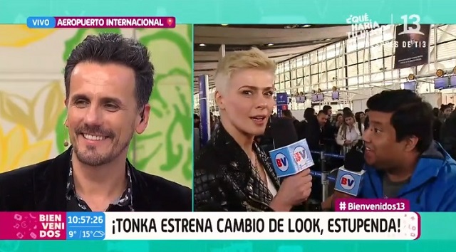 cambio de look de tonka tomicic