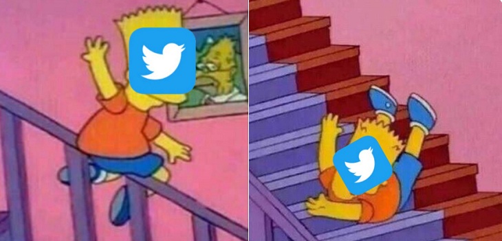 No podían faltar: los hilarantes memes con los que usuarios se rieron de la caída mundial de Twitter