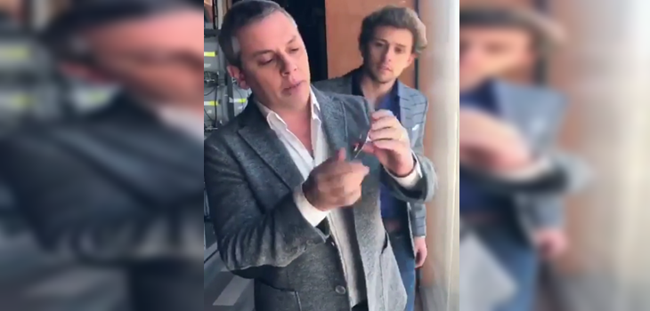 ¿Muy sobreactuados? Viñuela otra vez le jugó una pesada 'broma' a Joaquín Méndez