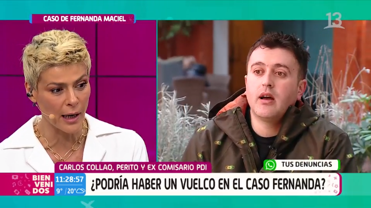 bienvenidos caso fernanda maciel