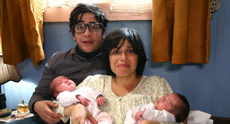 Con paramédico incluida: así se grabó la escena del parto de Angelina en Isla Paraíso