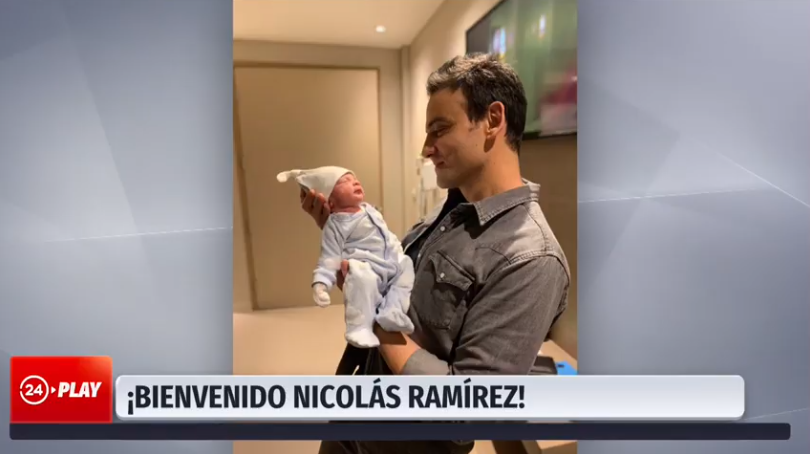Nació hijo de Gonzalo Ramírez: equipo de 24 Horas compartió fotos del bebé y le envió tierno saludo