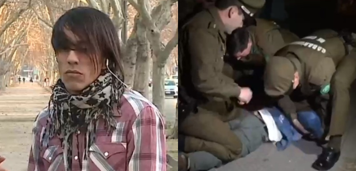 Confuso incidente: reportero gráfico denunció que carabinero intentó asaltarlo en medio de disparos