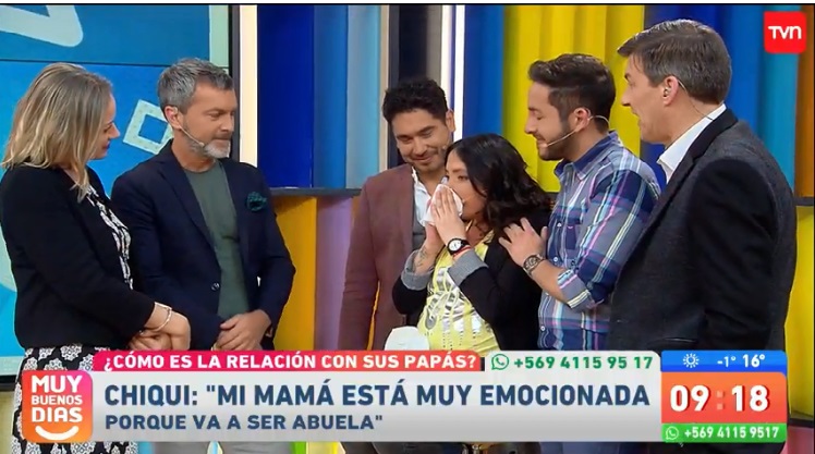 Chiqui Aguayo rompió en llanto al hablar de su madre en ‘Muy Buenos Días’: el panel la consoló 