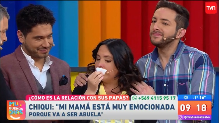 Chiqui Aguayo rompió en llanto al hablar de su madre en ‘Muy Buenos Días’: el panel la consoló 