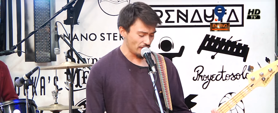El desconocido debut de Nicolás Gavilán en TV: tocó con su banda en programa penquista