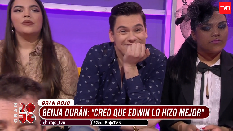 Benja Durán y su crítica luego que jurado de Rojo salvara a Andrei de capilla: "Edwin lo hizo mejor"