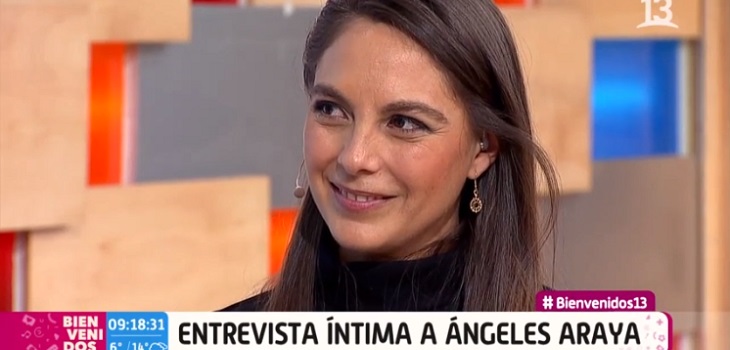 La historia de la periodista Ángeles Araya con su padre e hija que conmovió en Bienvenidos