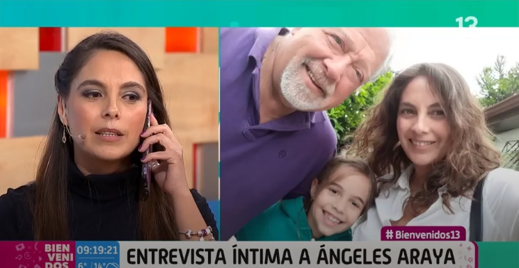 angeles araya en bienvenidos