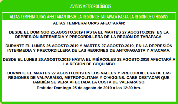 Pronósticos totalmente opuestos en Chile
