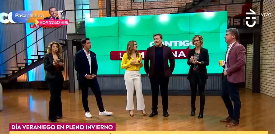 CHV sigue en alza: Contigo en La Mañana lideró en sintonía y tuvo un peak de 10 puntos