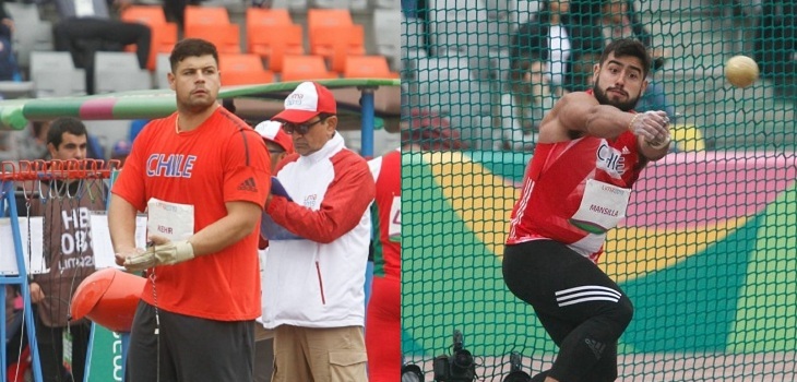 Doblete histórico: Gabriel Kehr y Humberto Mansilla lograron oro y plata en lanzamiento de martillo