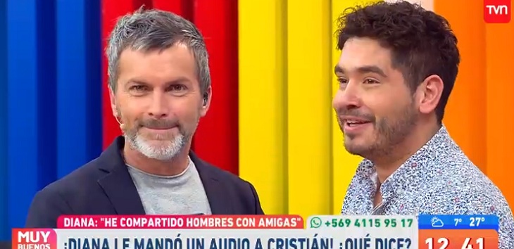 Quedó en shock: Diana Bolocco puso en aprietos a Cristián Sánchez con revelador mensaje de voz