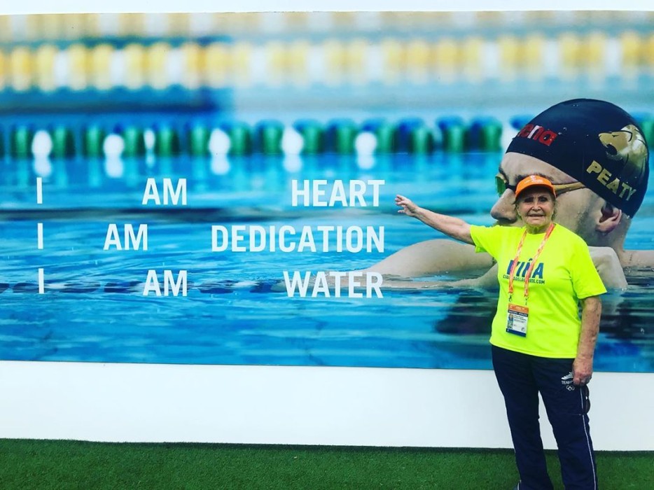 Hijo de mujer de 84 años que es medallista olímpica la describe: 