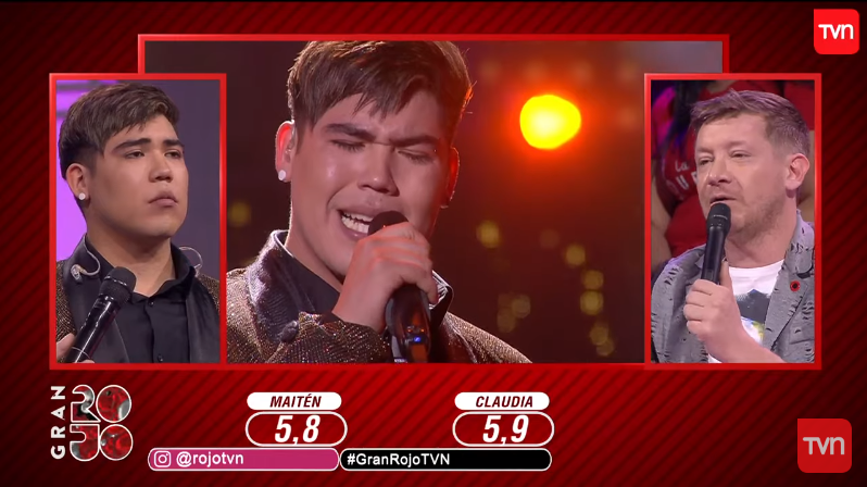 Presentación de Raúl de Jesús en Rojo