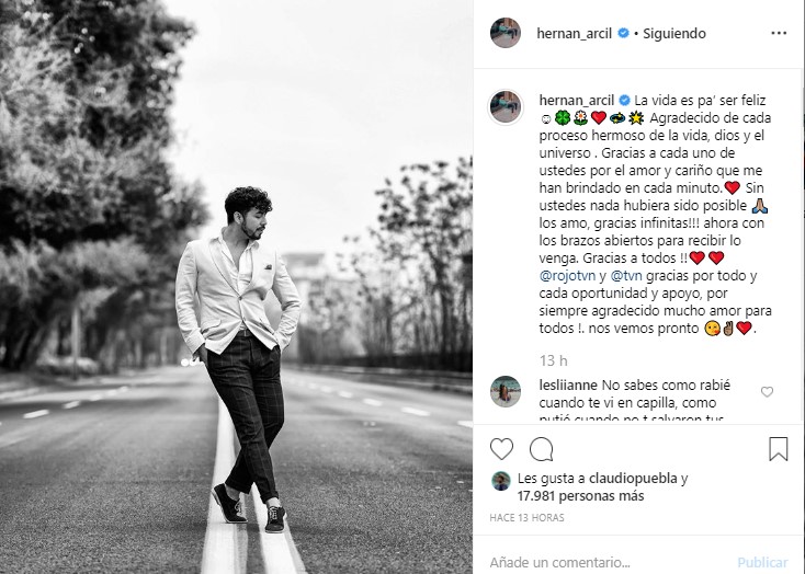 Hernan Arcil habla de su eliminación