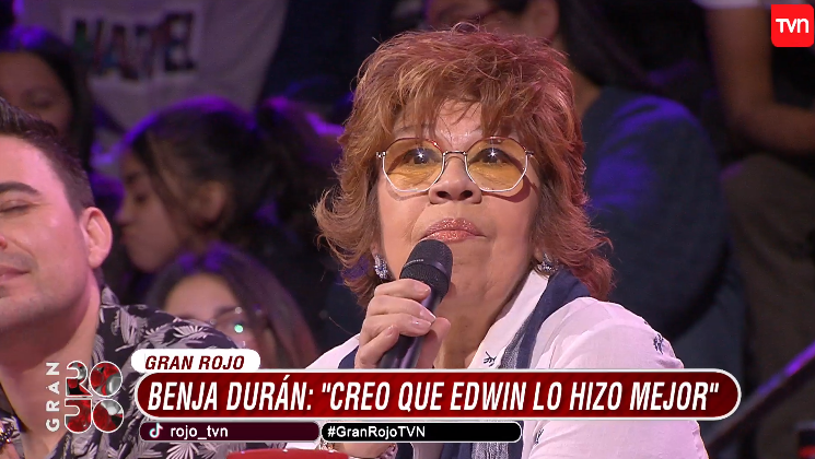 Benja Durán y su crítica luego que jurado de Rojo salvara a Andrei de capilla: "Edwin lo hizo mejor"